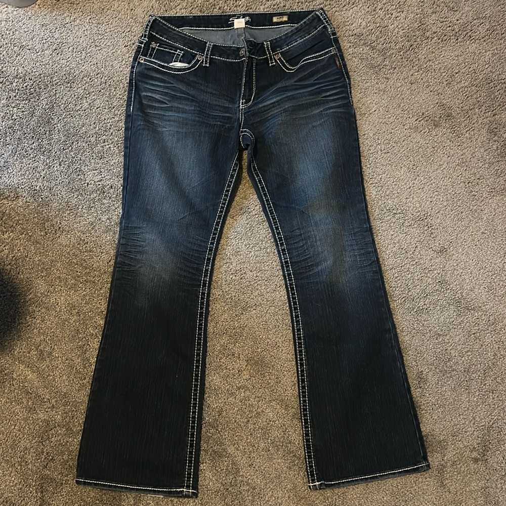Silver Aioko Jeans